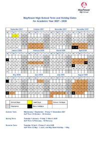 Term dates and timetable – Mayflower High School